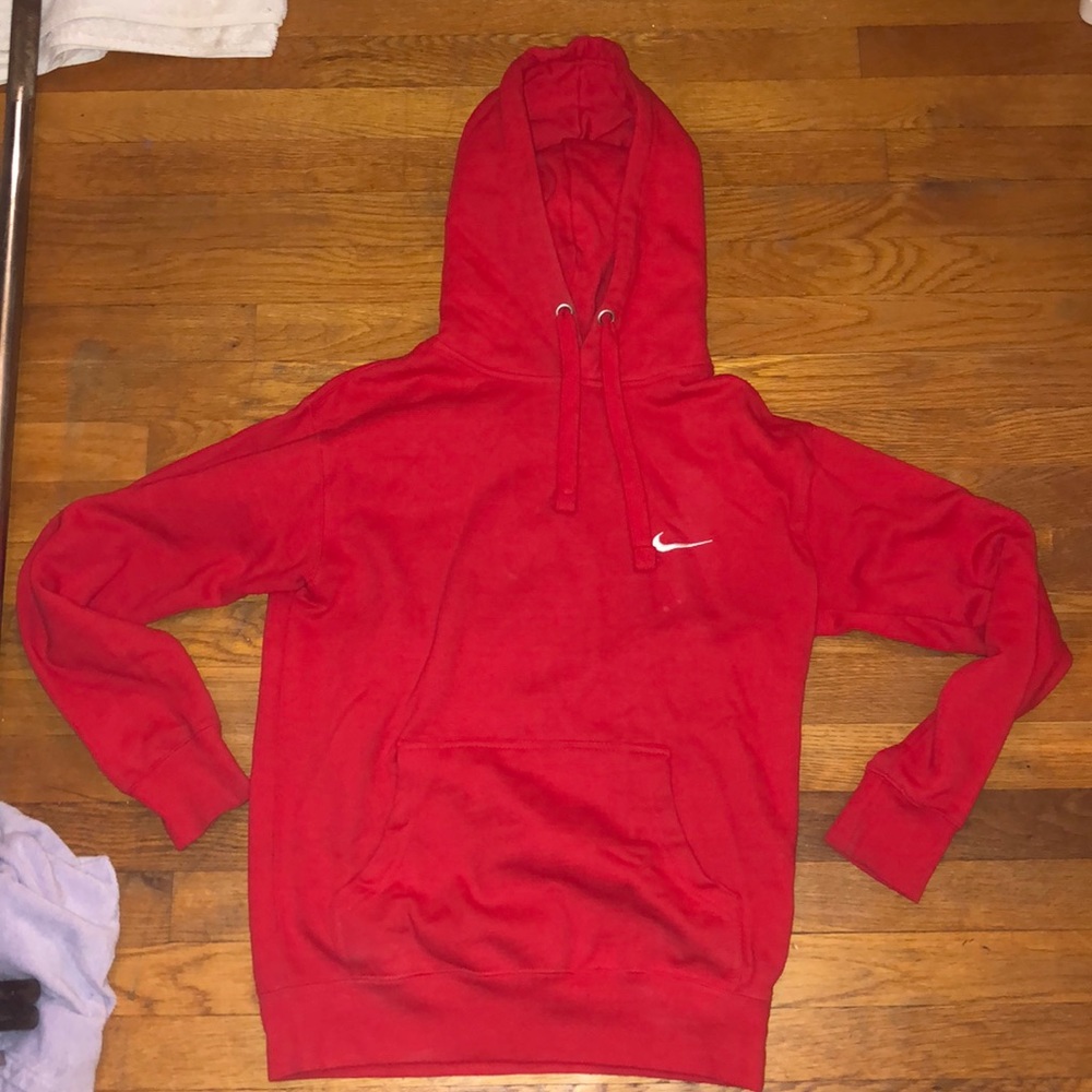 Red Nike Hoodie